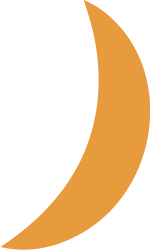 Vector lune jaune